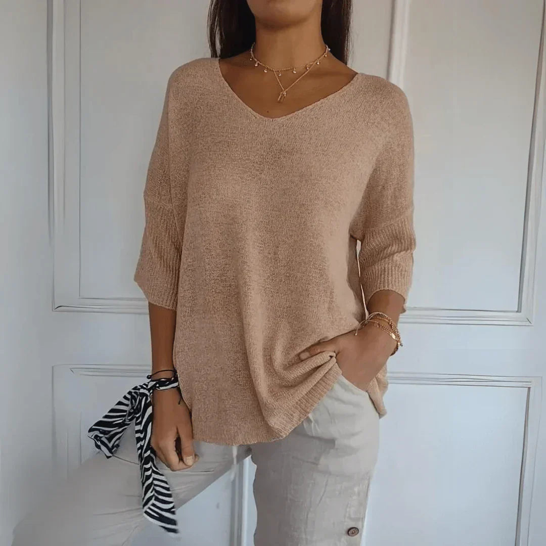 Lucia - Uvoľnený elegantný top