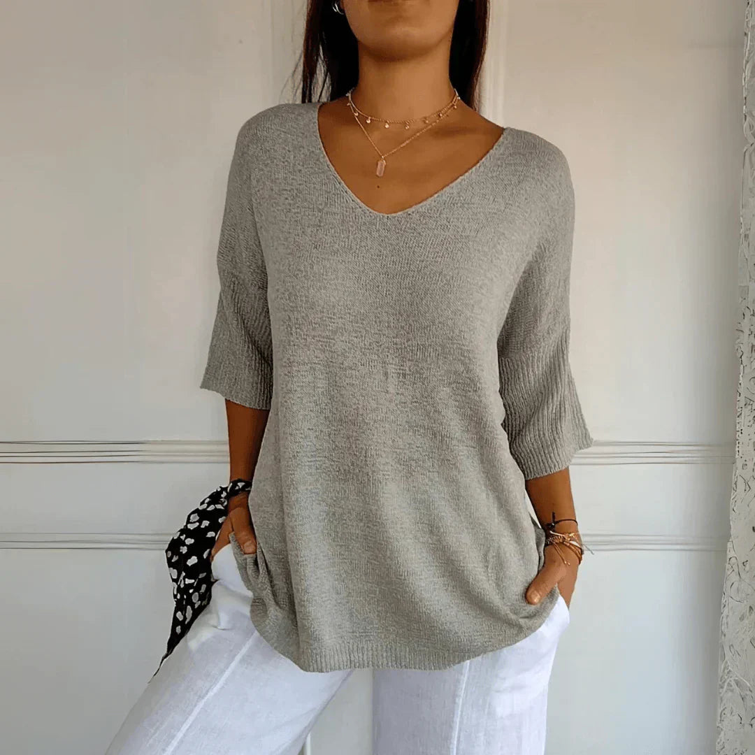 Lucia - Uvoľnený elegantný top